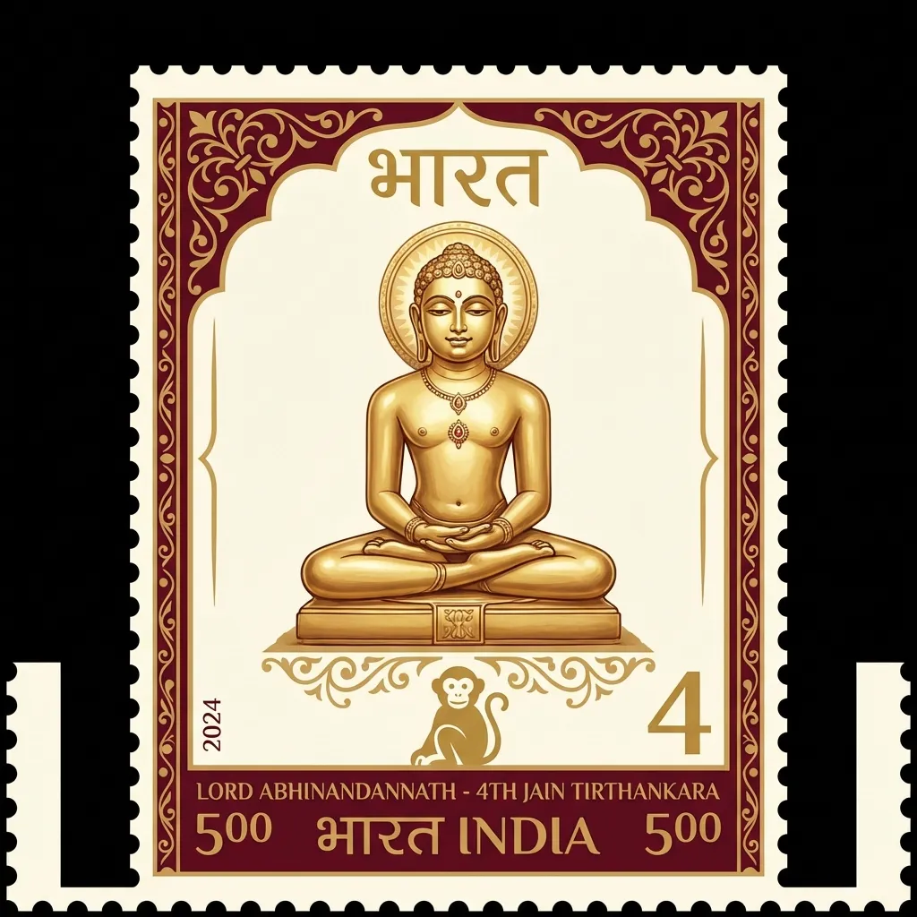 Lord Abhinandannath - 4th Tirthankara